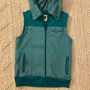 Burton Vest with Oversized Hood